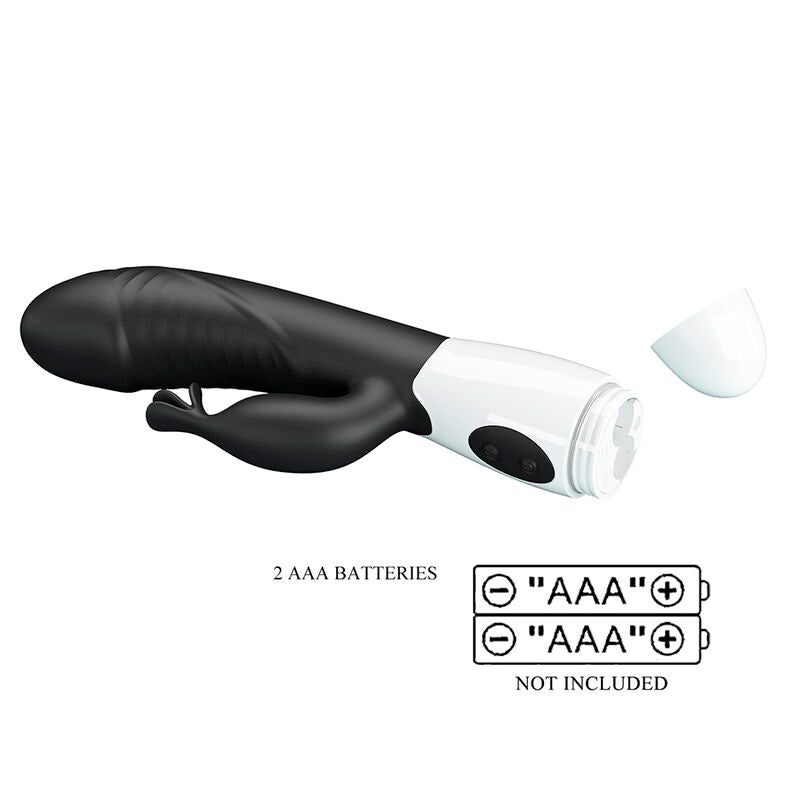 PRETTY LOVE - RASMUSSEN 30-FUNKTIONS RABBITVIBRATOR SVART