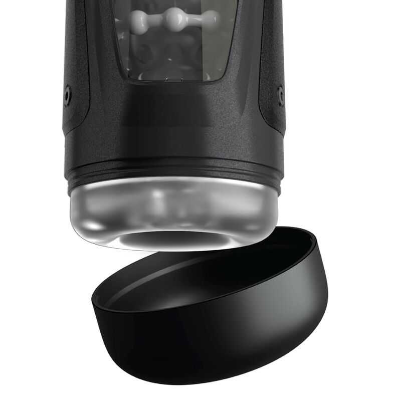 PDX ELITE - MOTO-BATOR PRO THRUSTING STROKER AUTOMATISK VIBRERANDE OCH VÄRMANDE MASTURBATOR 26.5 CM