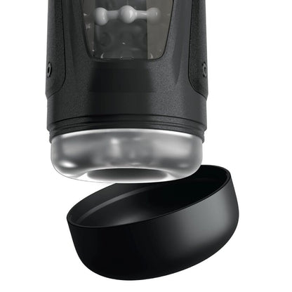 PDX ELITE - MOTO-BATOR PRO THRUSTING STROKER AUTOMATISK VIBRERANDE OCH VÄRMANDE MASTURBATOR 26.5 CM