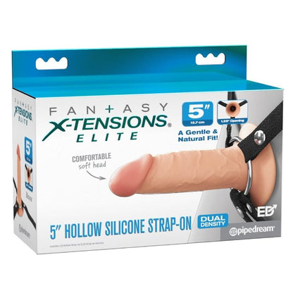 FANTASY X-TENSIONS - REALISTISK IHÅLIG REMDILDO ELIT, 12,7 CM