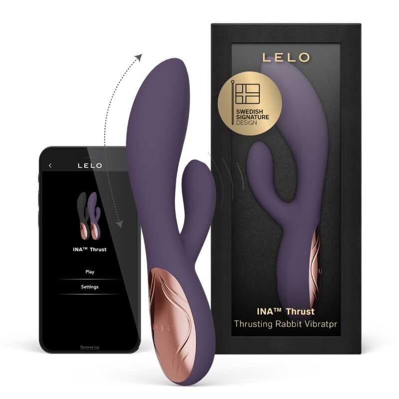 LELO - INA THRUST KANIN VIBRATOR LILA