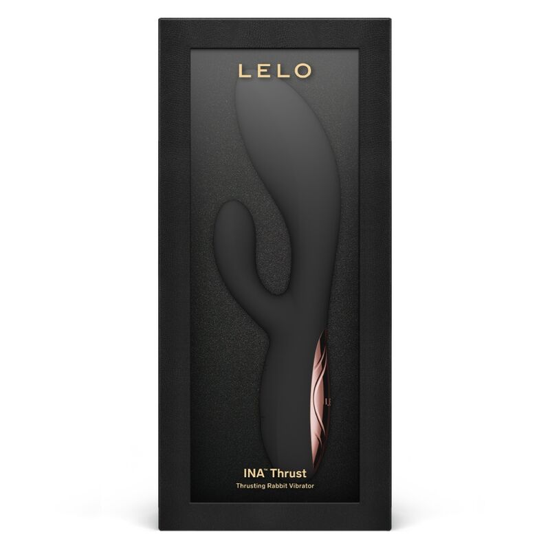 LELO - INA THRUST KANIN VIBRATOR MED STÖTFUNKTION SVART