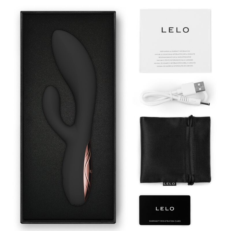 LELO - INA THRUST KANIN VIBRATOR MED STÖTFUNKTION SVART