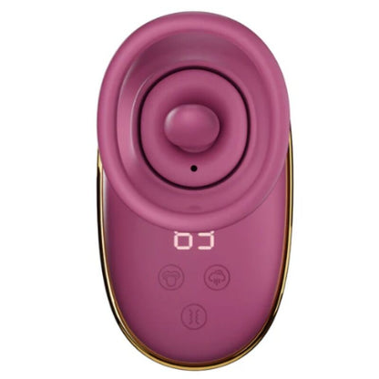 SHE.E.O - AUTOMATIC CLITORAL STIMULATING PUMP WITH LICKING EFFECT (PURPLE)