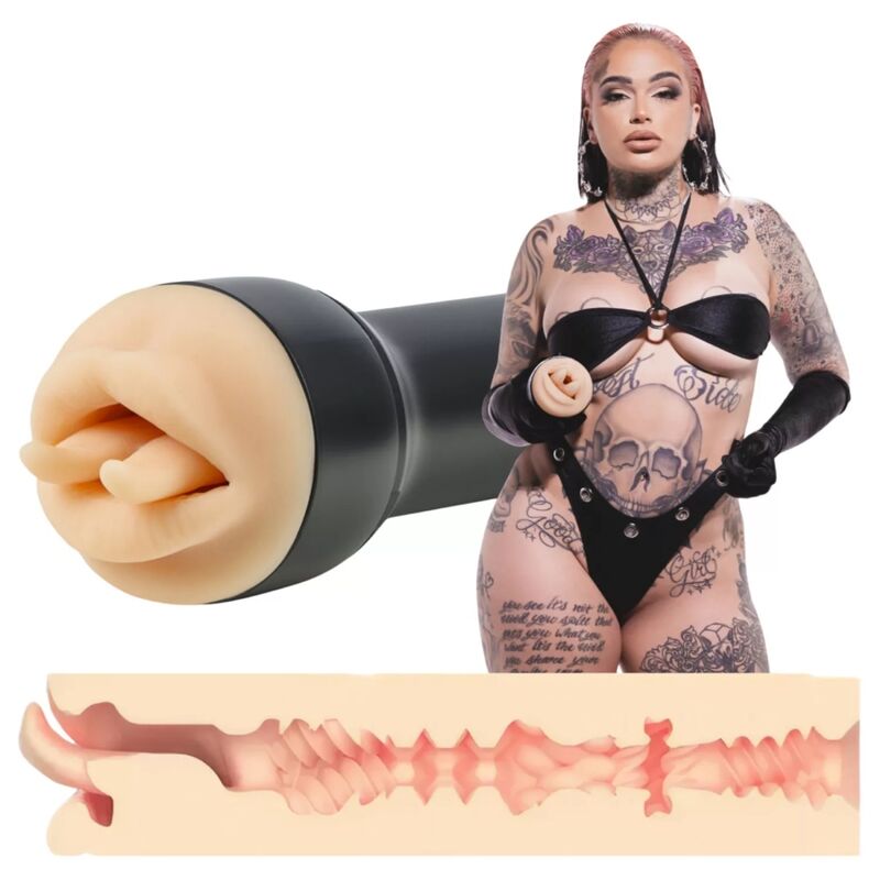 KIIROO - RAVEN MOUTH REALISTISK VIPER TONGUE MASTURBATOR