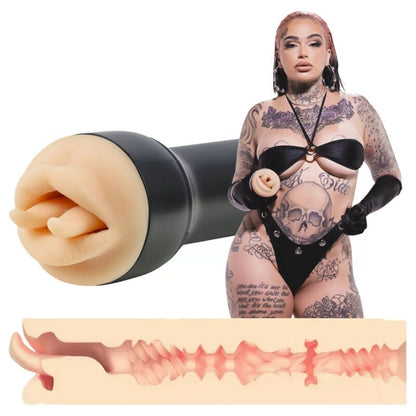 KIIROO - RAVEN MOUTH REALISTISK VIPER TONGUE MASTURBATOR