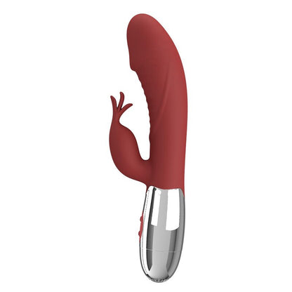 PRETTY LOVE - ROSEWOOD KANINVIBRATOR 30 FUNKTIONER USB-UPPLADDNINGSBAR RÖD