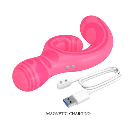 PRETTY LOVE - VERITY USB-UPPLADDNINGSBAR DUBBELÄNDAD MASSAGEAPPARAT