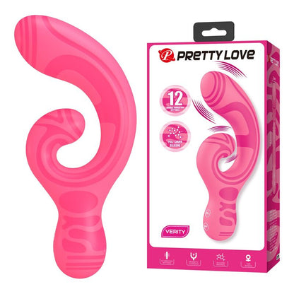 PRETTY LOVE - VERITY USB-UPPLADDNINGSBAR DUBBELÄNDAD MASSAGEAPPARAT