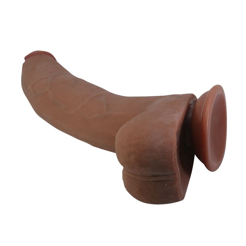 PRETTY LOVE - ULRIC REALISTISK FLEXIBEL DILDO 26 CM Ø 5,5 CM TPE BRUN