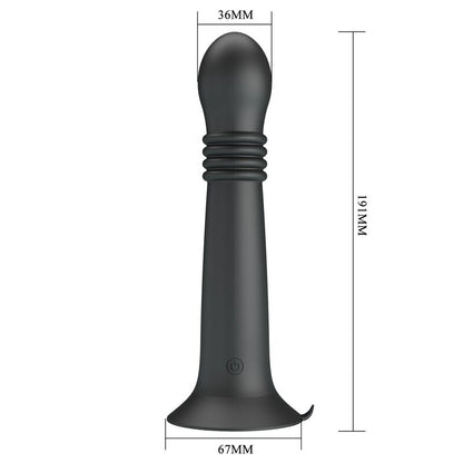 PRETTY LOVE - STELLA USB RECHARGEABLE ROTATING AND THRUSTING MASSAGER