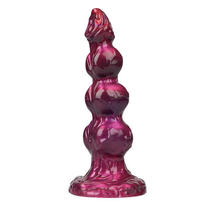 POWER MONSTERS - PRIMAL BEASTLORD ROSA GENOMSKINLIG FANTASY-DILDO I SILIKON 26 CM Ø 5 CM