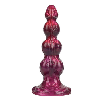 POWER MONSTERS - PRIMAL BEASTLORD ROSA GENOMSKINLIG FANTASY-DILDO I SILIKON 26 CM Ø 5 CM