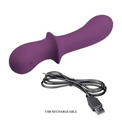 PRETTY LOVE - ABIGAIL UPPLADDNINGBAR VIBRATOR 10 FUNKTIONER LILA