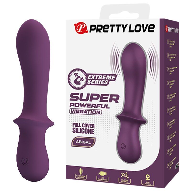PRETTY LOVE - ABIGAIL UPPLADDNINGBAR VIBRATOR 10 FUNKTIONER LILA