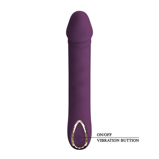 PRETTY LOVE - AMARA UPPLADDNINGSBAR VIBRATOR 10 FUNKTIONER LILA