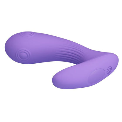 PRETTY LOVE - ANDROMEDA RECHARGEABLE DUAL STIMULATION VIBRATOR PURPLE