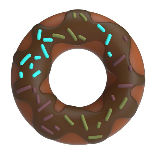 PRETTY LOVE - SUPER DONUT PENISRING BRUN
