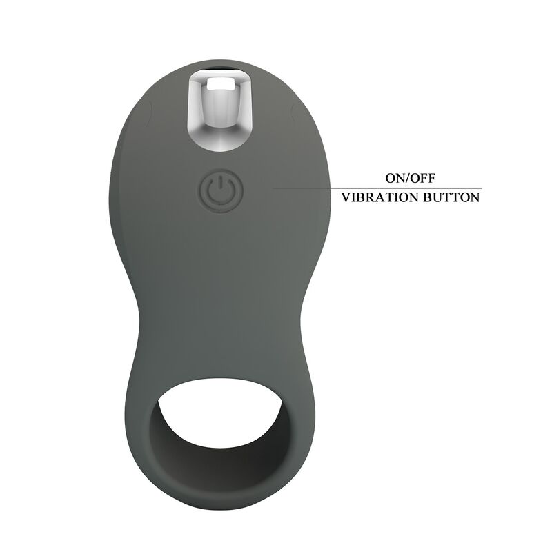 PRETTY LOVE - UPPLADDNINGBAR VIBRATIONSRING MED DUBBELSTIMULATOR