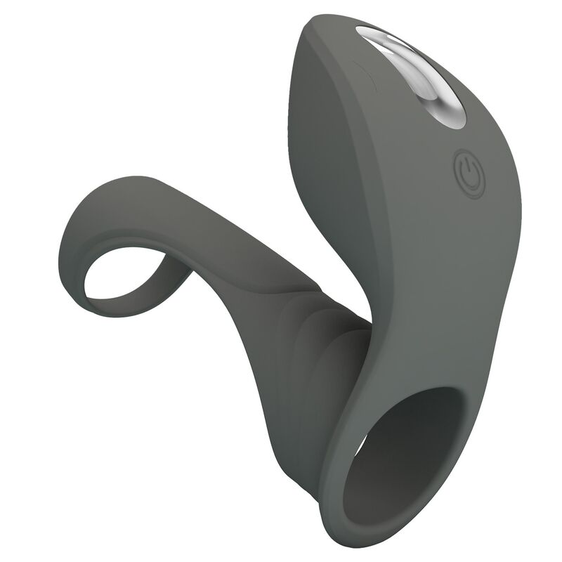 PRETTY LOVE - UPPLADDNINGBAR VIBRATIONSRING MED DUBBELSTIMULATOR