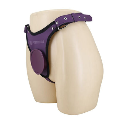 PRETTY LOVE – UNIVERSAL STRAP-ON-SELE OCH KALSONGER LILA OCH SVART