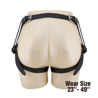 PRETTY LOVE - UNIVERSAL STRAP-ON HARNESS BRIEFS BLACK AND BLUE