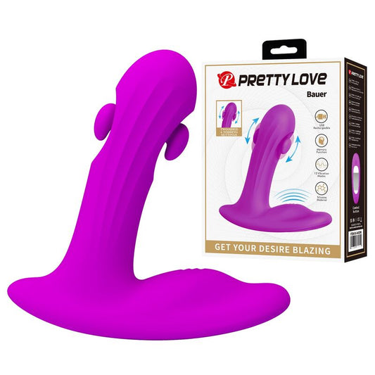 PRETTY LOVE – BAUER UPPLADDNINGBAR PROSTATAMASSÖR 12 LÄGEN LILA