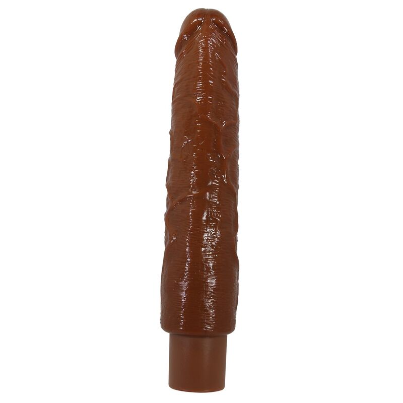 PRETTY LOVE - GAVIN REALISTISK VIBRATOR 25 CM Ø 5 CM BRUN