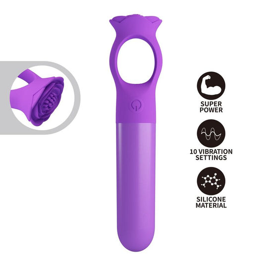 PRETTY LOVE – GIANA UPPLADDNINGBAR MINI-VIBRATOR LILA