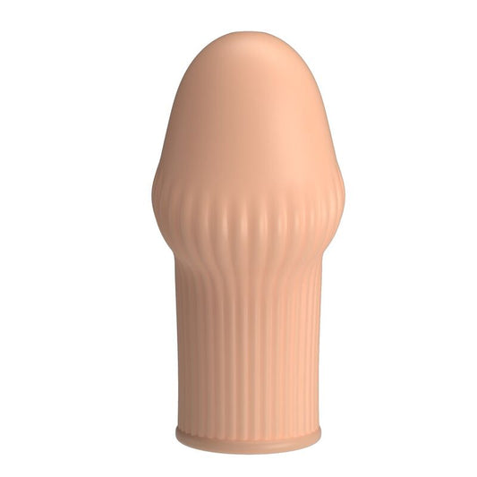 PRETTY LOVE - HUEL PENIS SLEEVE GET YOUR PENIS THICKER FLESH COLOR