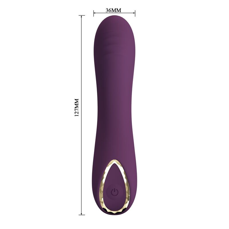PRETTY LOVE - LLOYDE UPPLADDNINGBAR VIBRATOR 10 FUNKTIONER LILA