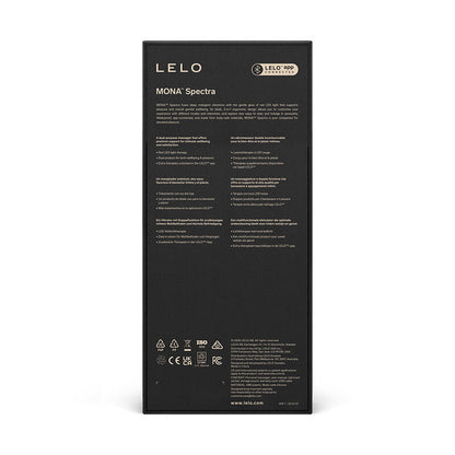 LELO - MONA SPECTRA RED LIGHT INTIMATE MASSAGER RECHARGEABLE APP-CONTROLLED