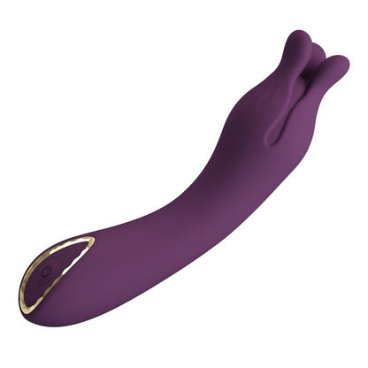 PRETTY LOVE - LUNAO UPPLADDNINGSBAR VIBRATOR 10 FUNKTIONER LILA