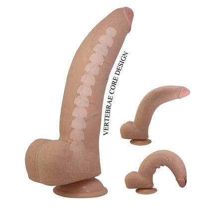PRETTY LOVE - QUINLAN REALISTISK DILDO 26 CM Ø 5,5 CM NATURLIG