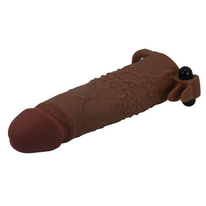 PRETTY LOVE - QUILLON VIBRERANDE PENISRING 20 CM Ø 4 CM BRUN