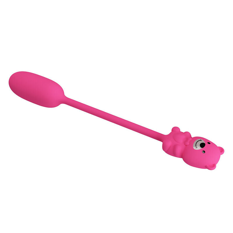 PRETTY LOVE - OLSON UPPLADDNINGBAR KULVIBRATOR MED TRÅDBUNDEN KONTROLL ROSA