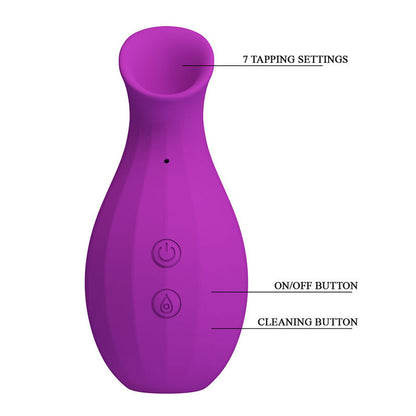 PRETTY LOVE - MAGIC BOTTLE RECHARGEABLE CLITORAL SUCTION STIMULATOR PURPLE