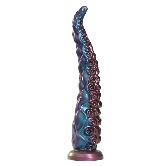POWER MONSTERS - ABYSSAL TENTACLE TRICOLOR FANTASY SILIKONDILD 46 CM Ø 7 CM
