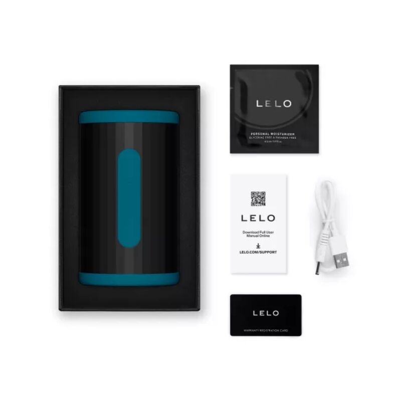 LELO - F2S DUBBEL SONISK MASKULIN ONANATOR MED DUBBEL SONISK STIMULERING TURKOS