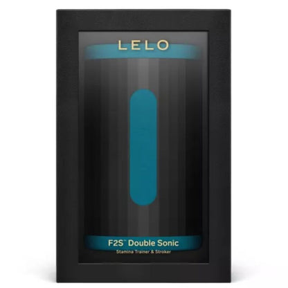 LELO - F2S DUBBEL SONISK MASKULIN ONANATOR MED DUBBEL SONISK STIMULERING TURKOS