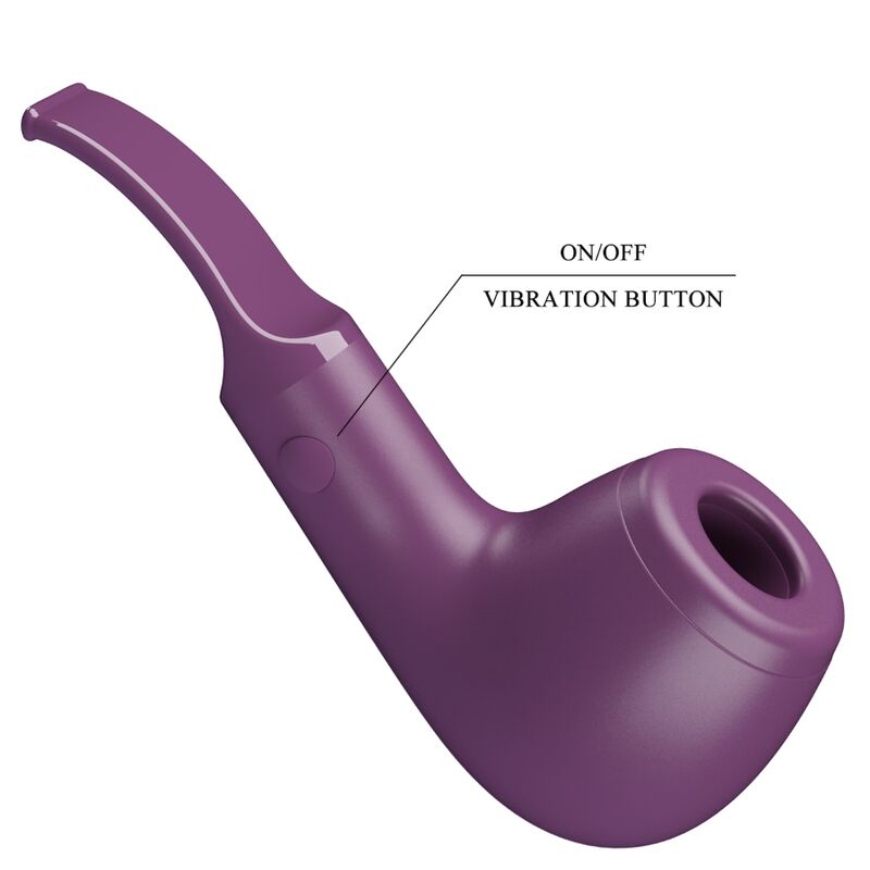 PRETTY LOVE - PIPE-STIMULATOR MED 10 TAPPNINGSINSTÄLLNINGAR LILA