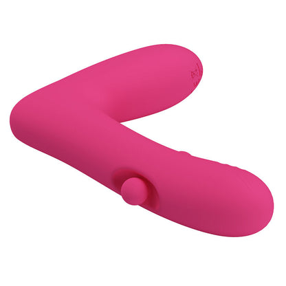 PRETTY LOVE - DUDEN UPPLADDNINGBAR SILIKONVIBRATOR 12 VIBRATIONSLÄGEN OCH 3 RÖRELSELÄGEN ROSA