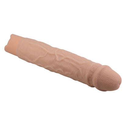 PRETTY LOVE – KESSLER REALISTISK VIBRERANDE DILDO MED 10 VIBRATIONSLÄGEN OCH 10 STÖTAR, 22 CM NATURLIG