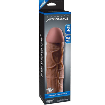 FANTASY X- TENSIONS - MEGA 2 EXTENSION BROWN - Kink&Play