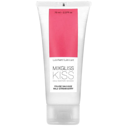 MIXGLISS - WATER BASED LUBRICANT STRAWBERRY FLAVOR 70 ML - Kink&Play