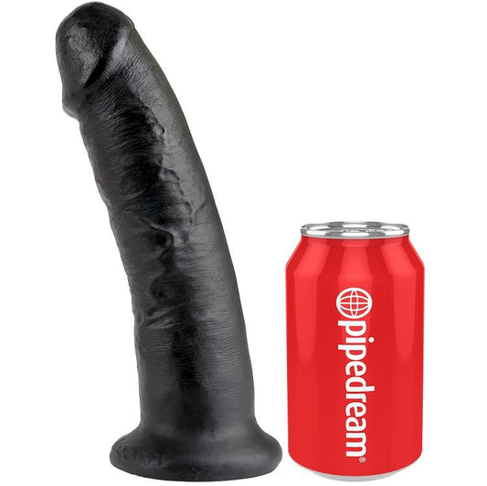 KING COCK - 9 DILDO SVART 22.9 CM
