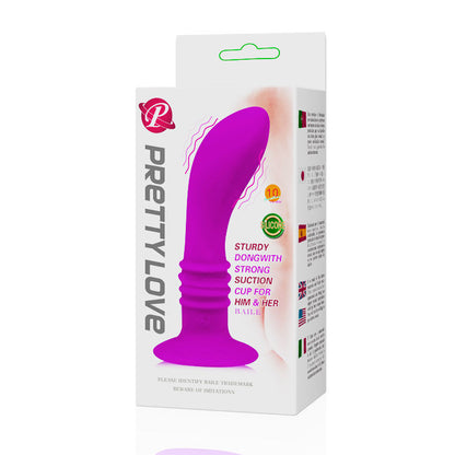 PRETTY LOVE - BOOTY PASSION VIBRATOR PLUG 10V - Kink&Play