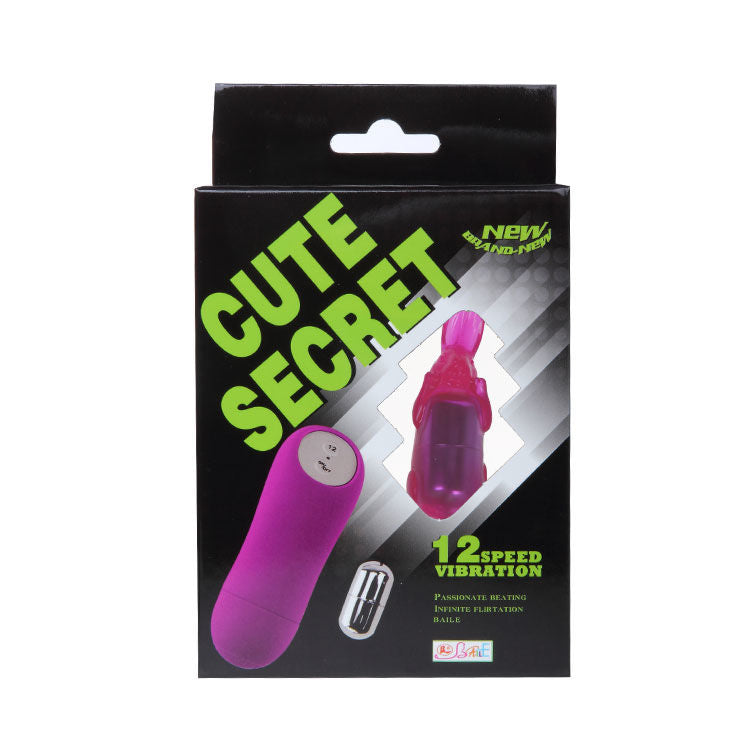BAILE - CUTE SECRET BUNNY VIBRATOR 12 SPEED - Kink&Play