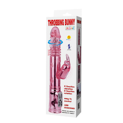 BAILE - THROBBING BUNNY PINK RAMPANT ROTATOR - Kink&Play