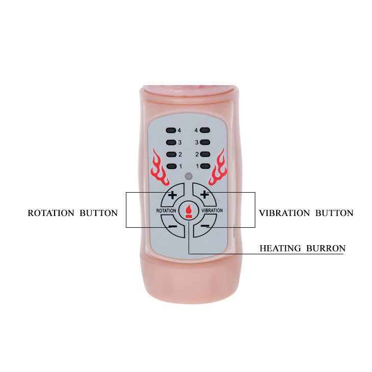 BAILE - FIRE BUNNY ROTATOR WITH FIRE SYSTEM - Kink&Play